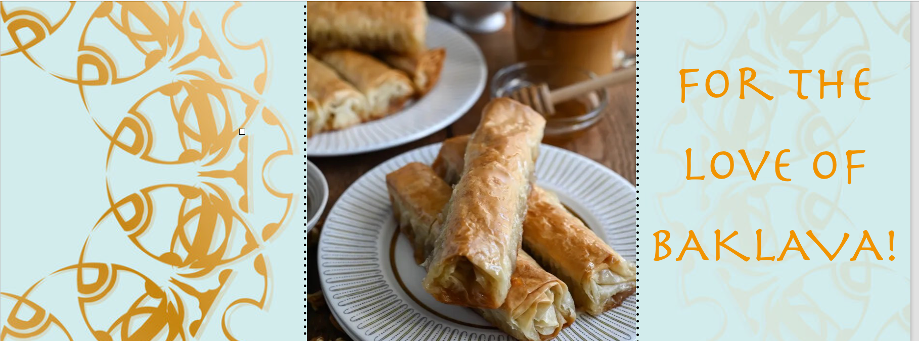 For The Love of Baklava!