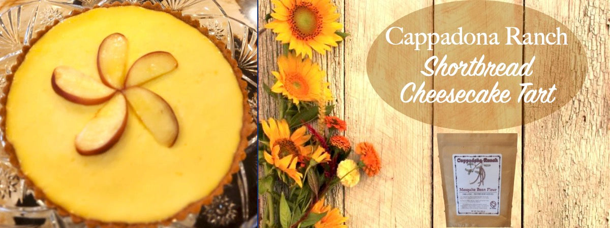 Cappadona Ranch Shortbread Cheesecake Tart