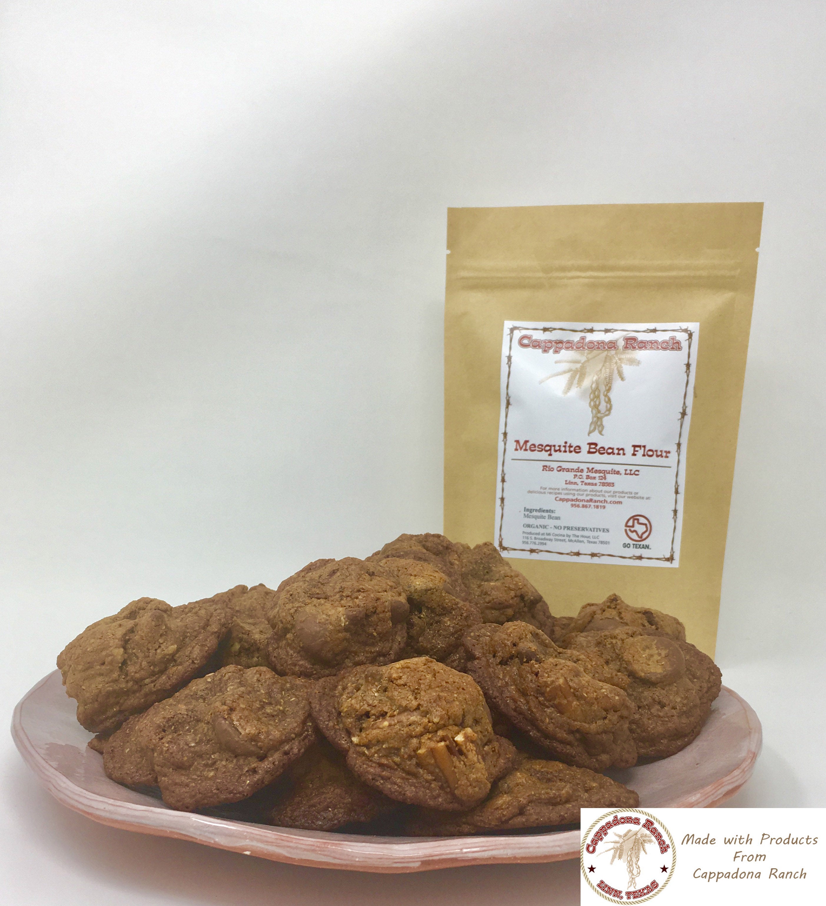 Texas Mesquite Chocolate Chip Cookies