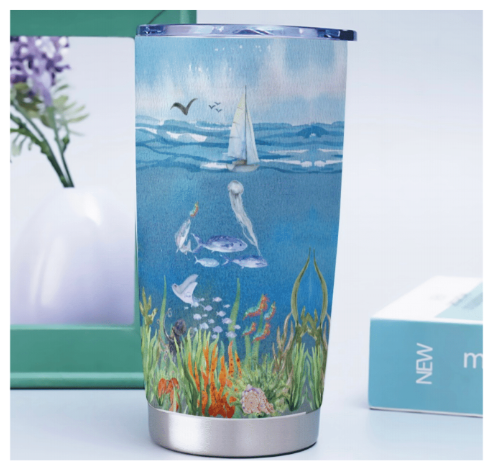 "Gulf Reflections"-Tumbler