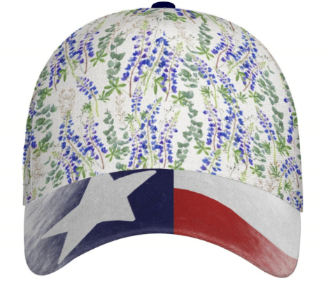 "South Texas Blooms" with TX Flag-Cap