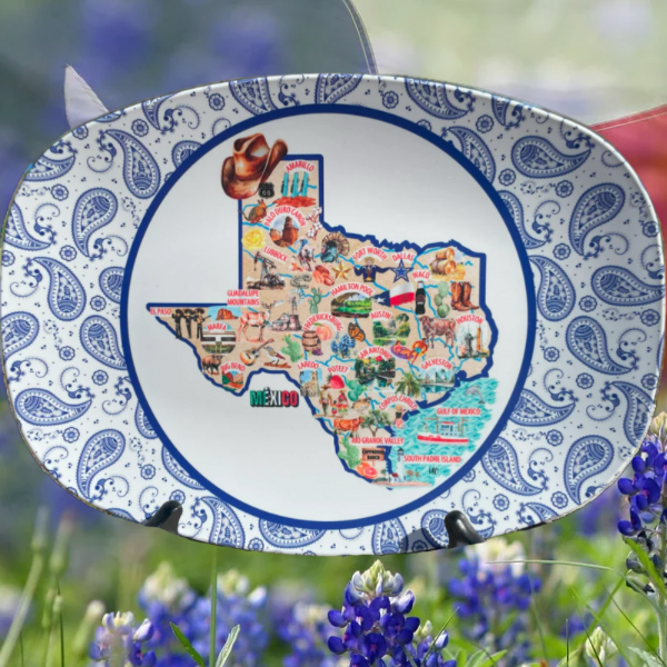 Texas Pride Collection Serving Platter