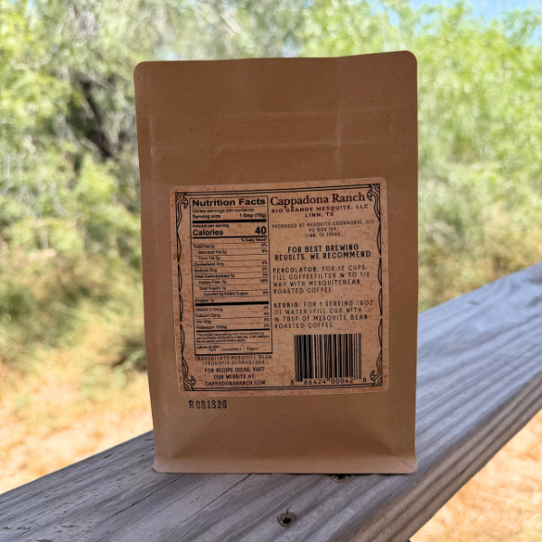 100% Roasted Mesquite Bean Coffee Substitute | Naturally Caffeine-Free
