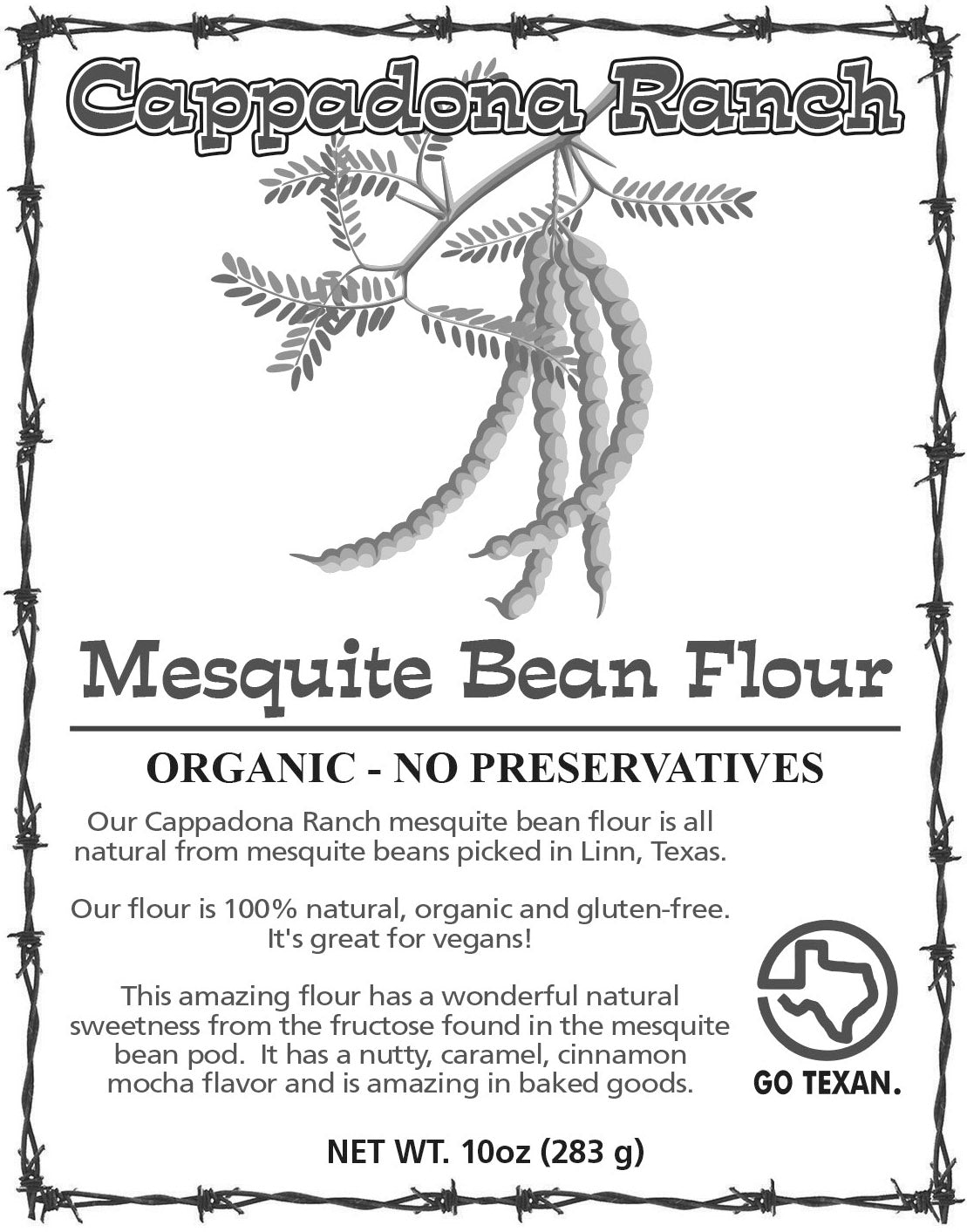 Mesquite Bean Flour – Naturally Sweet, Gluten-Free, High-Fiber, Superfood from TEXAS