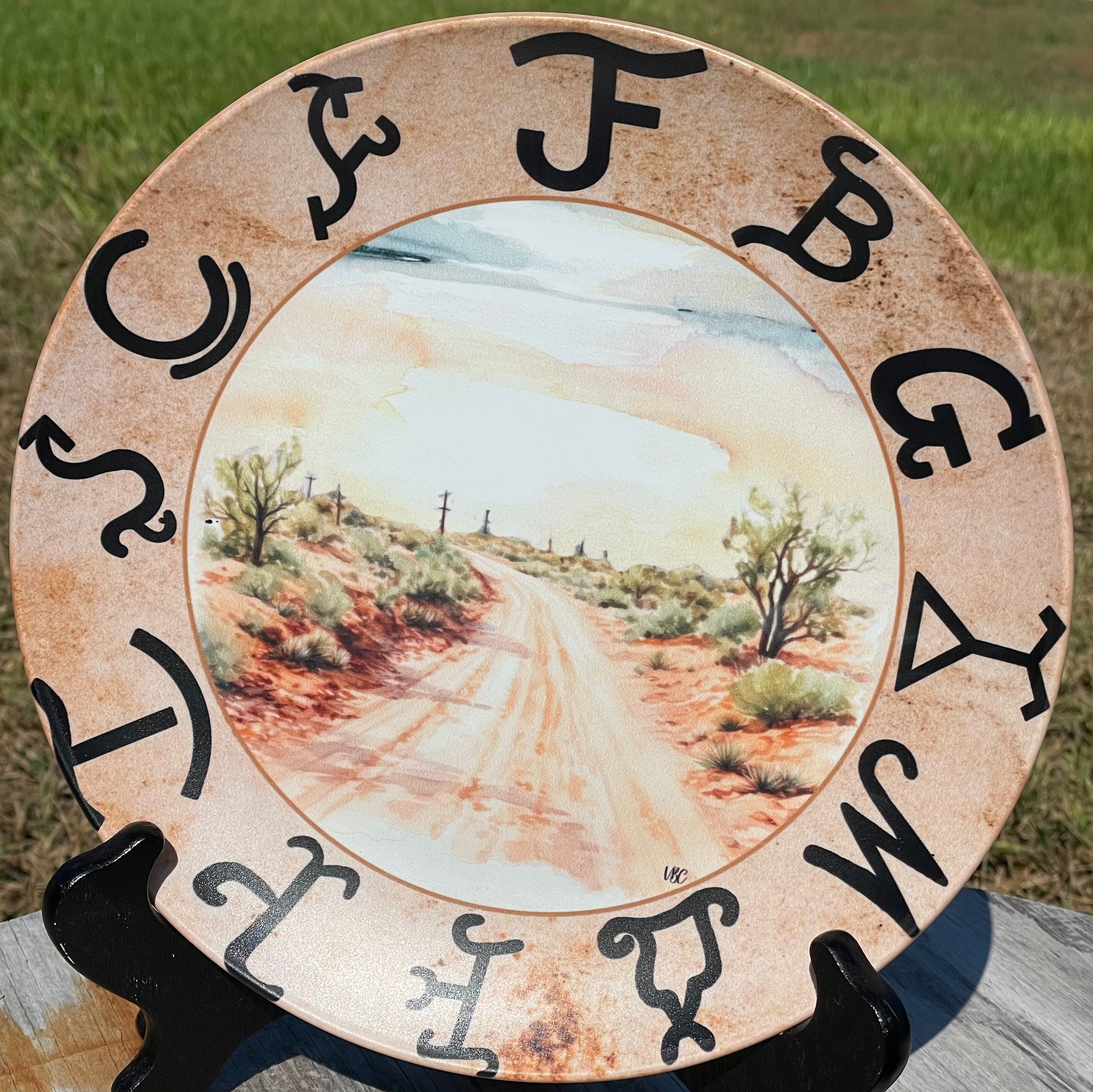 Echoes of La Reforma Ranch 10" Plates