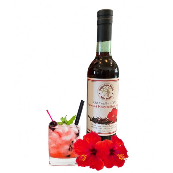 Hibiscus & Mesquite Bean Essence – Floral, Tart & Smoky Flavor Extract