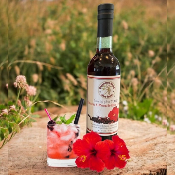 Hibiscus & Mesquite Bean Essence – Floral, Tart & Smoky Flavor Extract