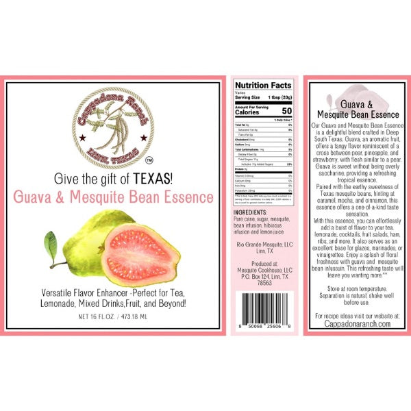 Guava & Mesquite Bean Essence – Sweet, Fruity & Rich Texas Essence