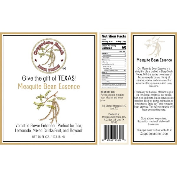 Mesquite Bean Essence – Sweet & Earthy Texas Flavoring for Baking & Drinks