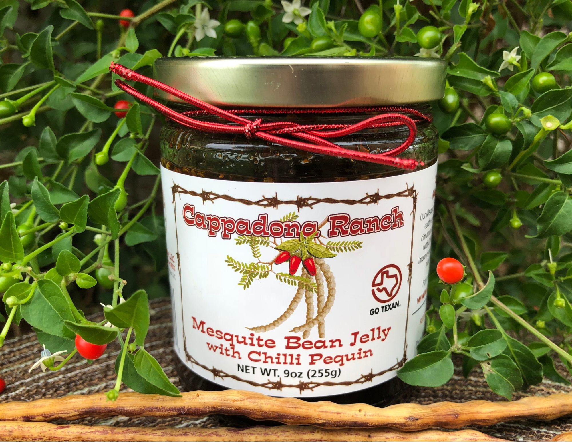 Cappadona Ranch Mesquite Bean Jelly w/Chilli Pequin