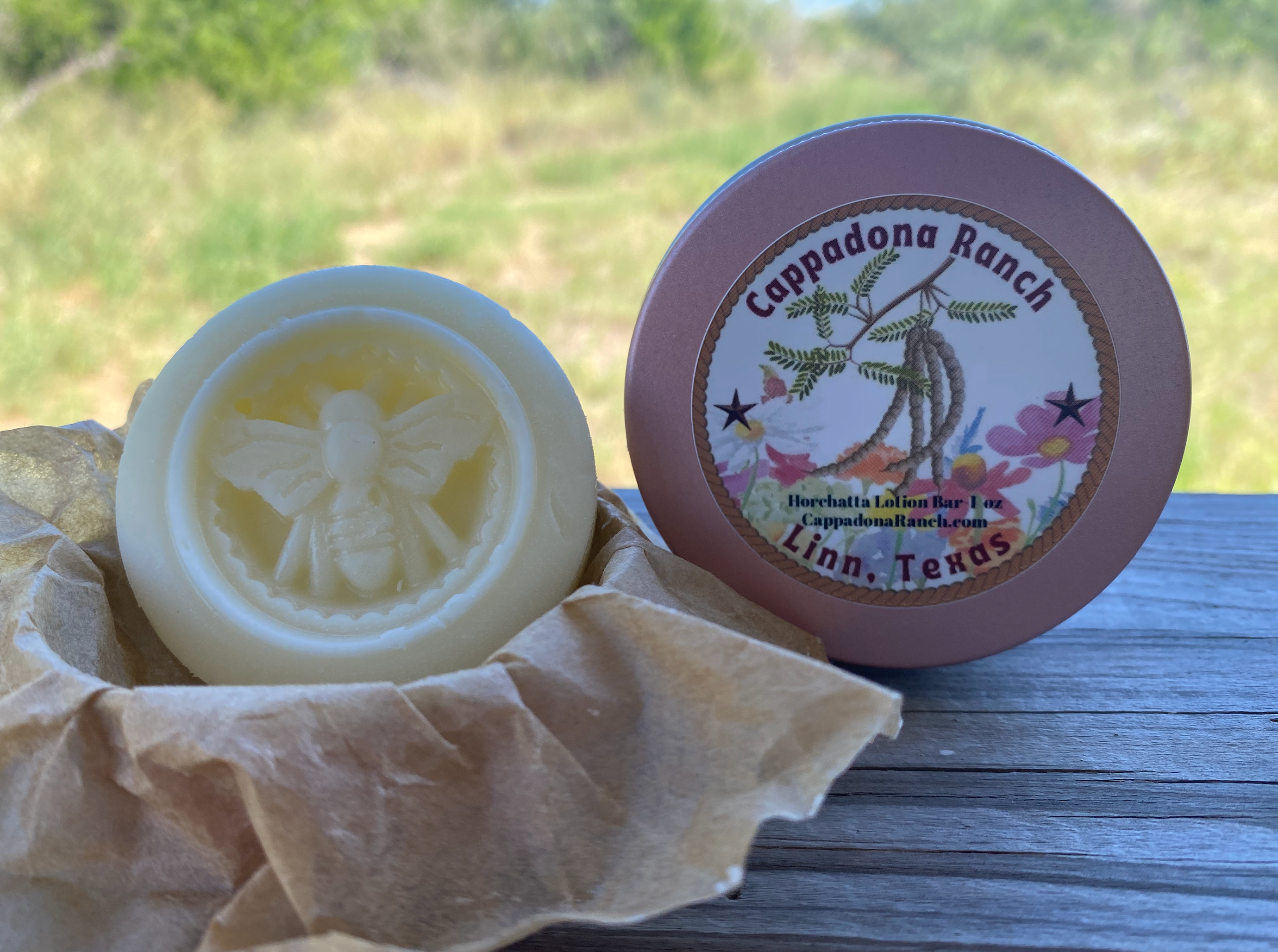 Horchata Lotion Bar - Screw Top Tin