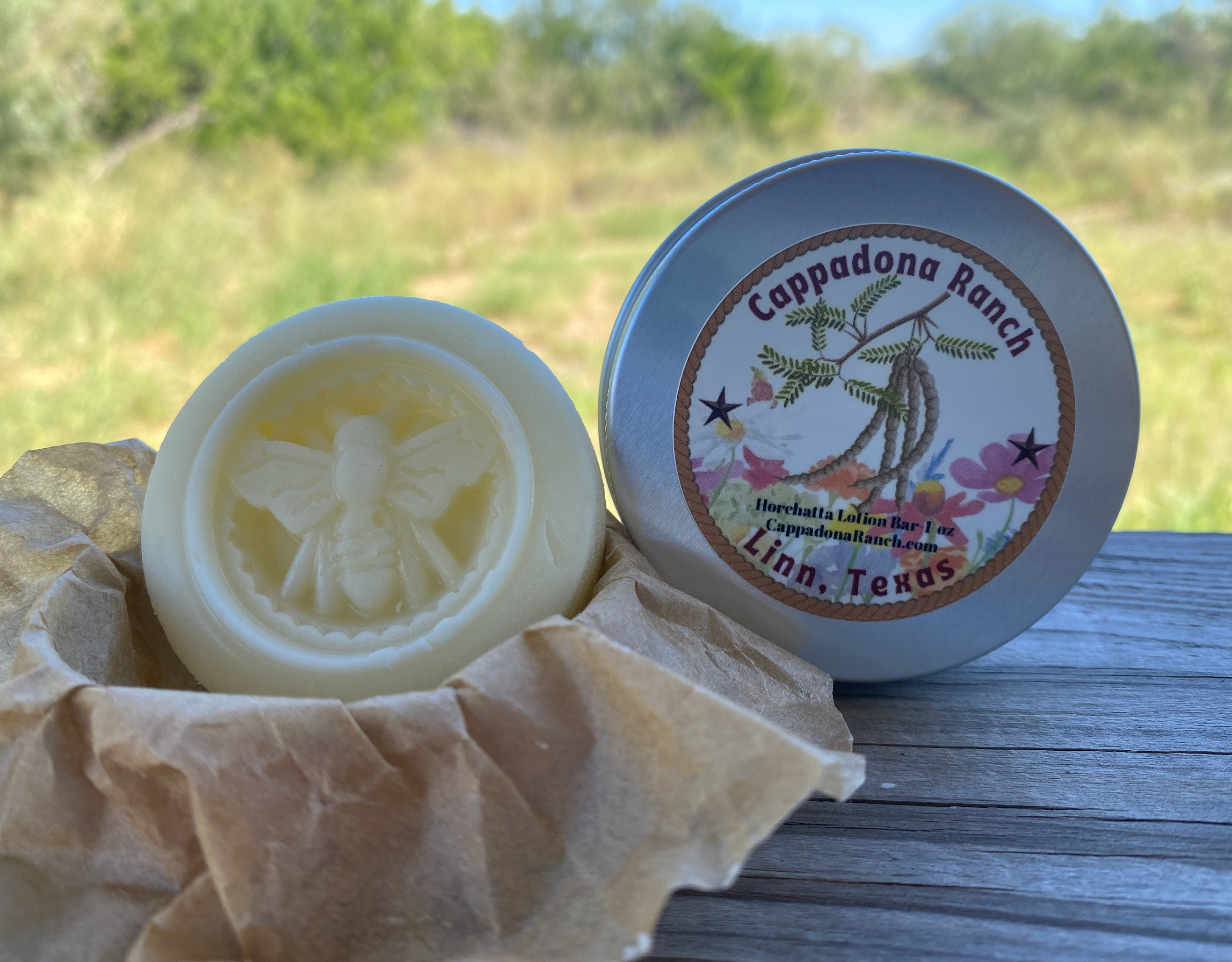 Horchata Lotion Bar - Screw Top Tin