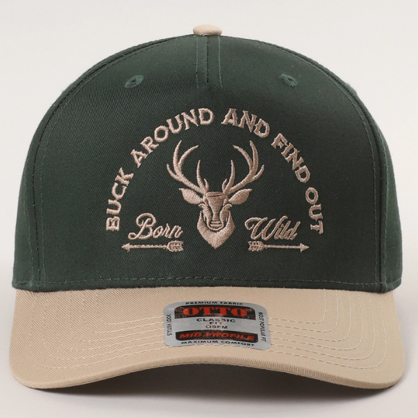 Buck Around and Find Out Embroidered Trucker Hat