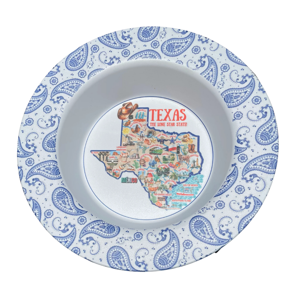 “Texas Pride Collection” bowls