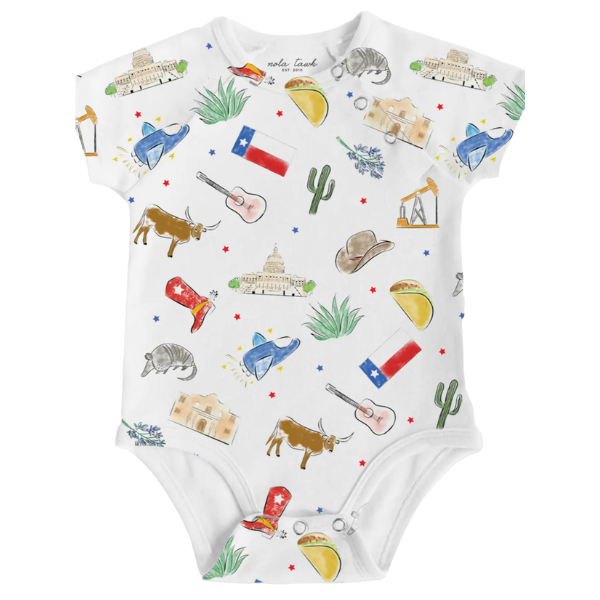 Texas Kids Organic Cotton Onesie