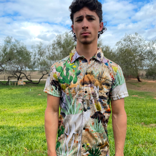 "RIO COUNTRY CAMO"- Full Button Down Performance Shirt