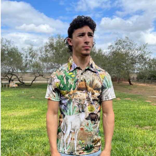 "Rio Country Camo Polo"- Classic: Men's Polo Shirt Sport