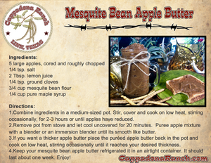 Mesquite Bean Apple Butter