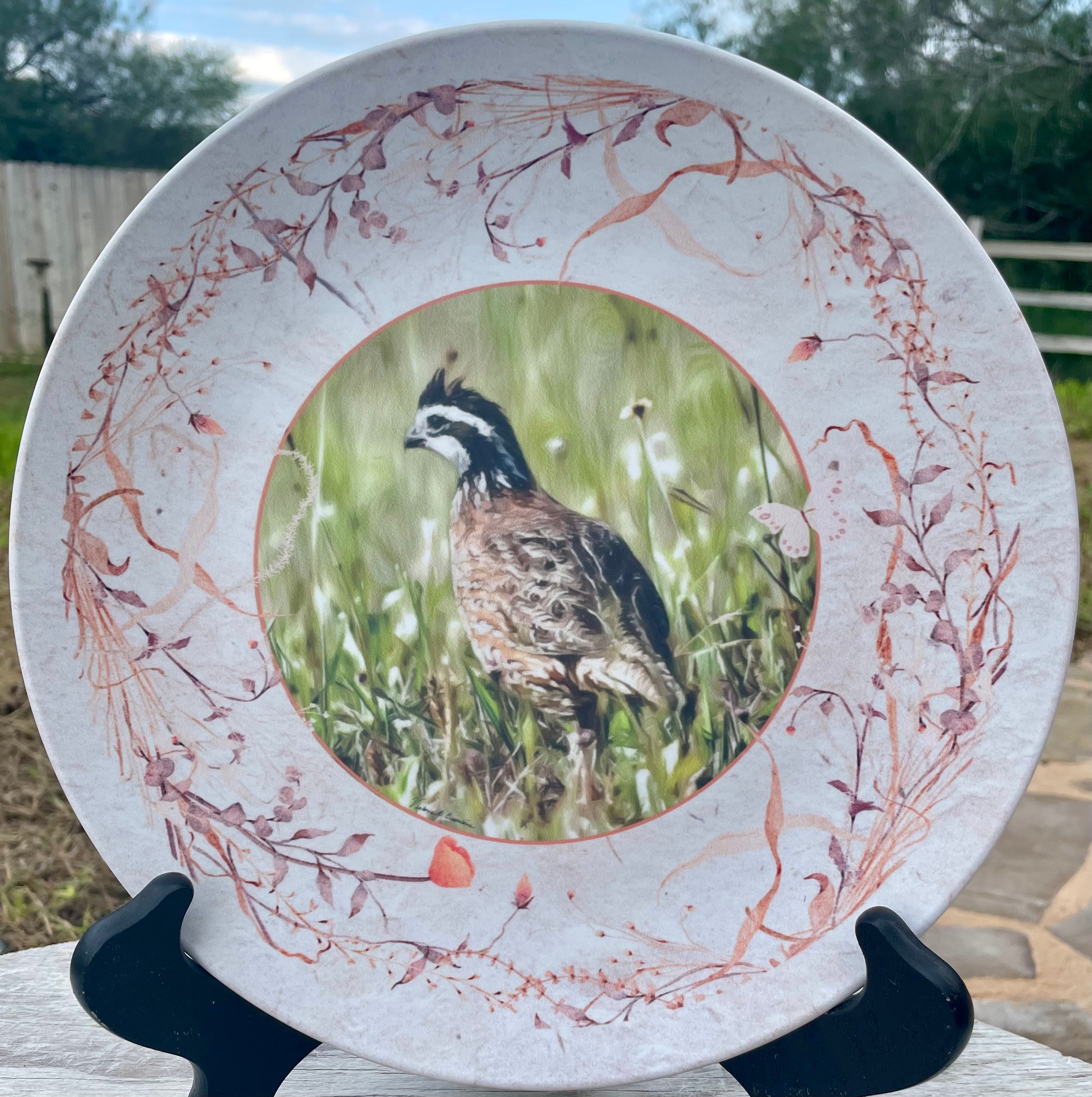 Quail Trails of Texas Plate Set