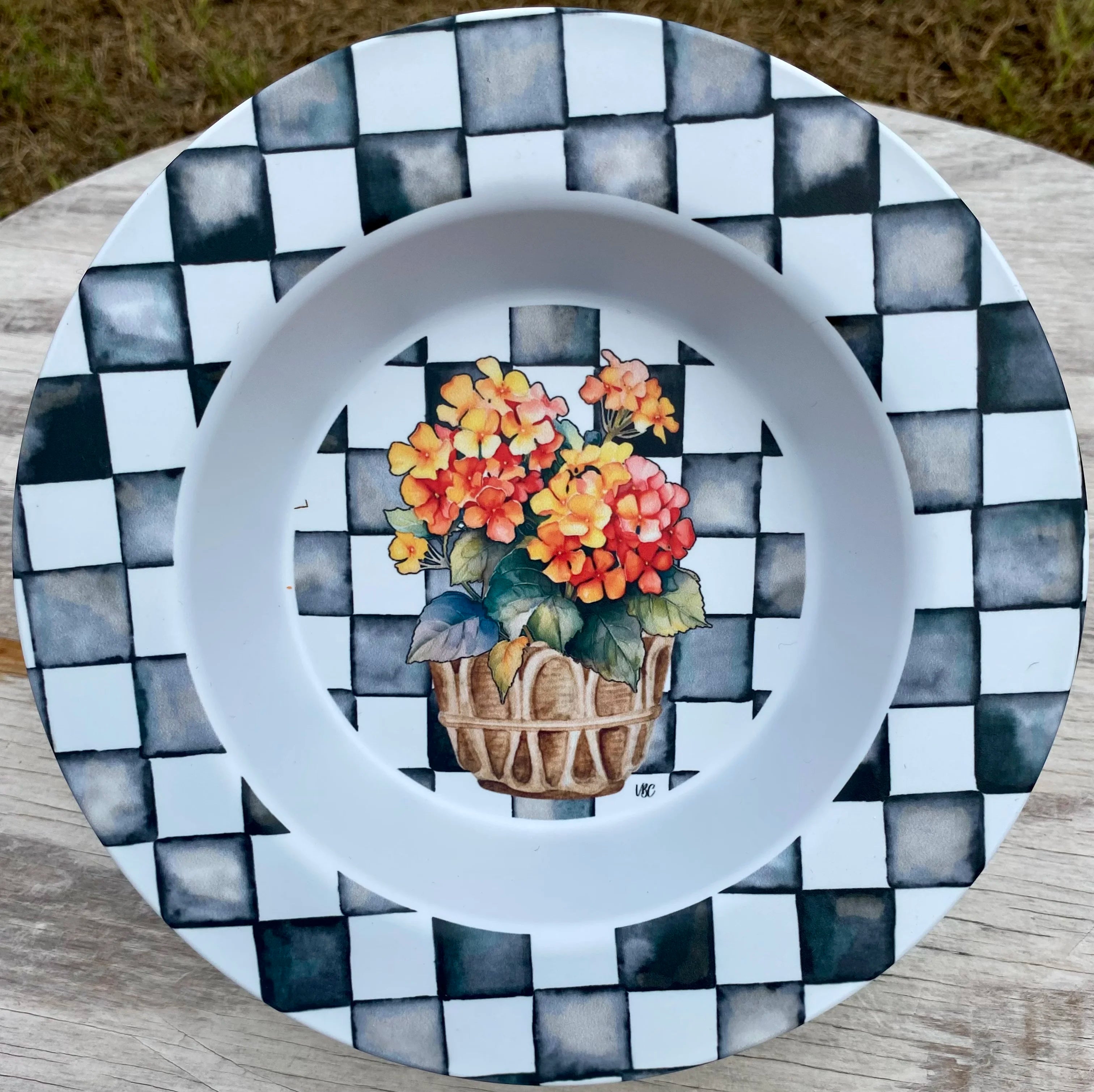 Lantana Bowl - Wild Texas Blooms Collection