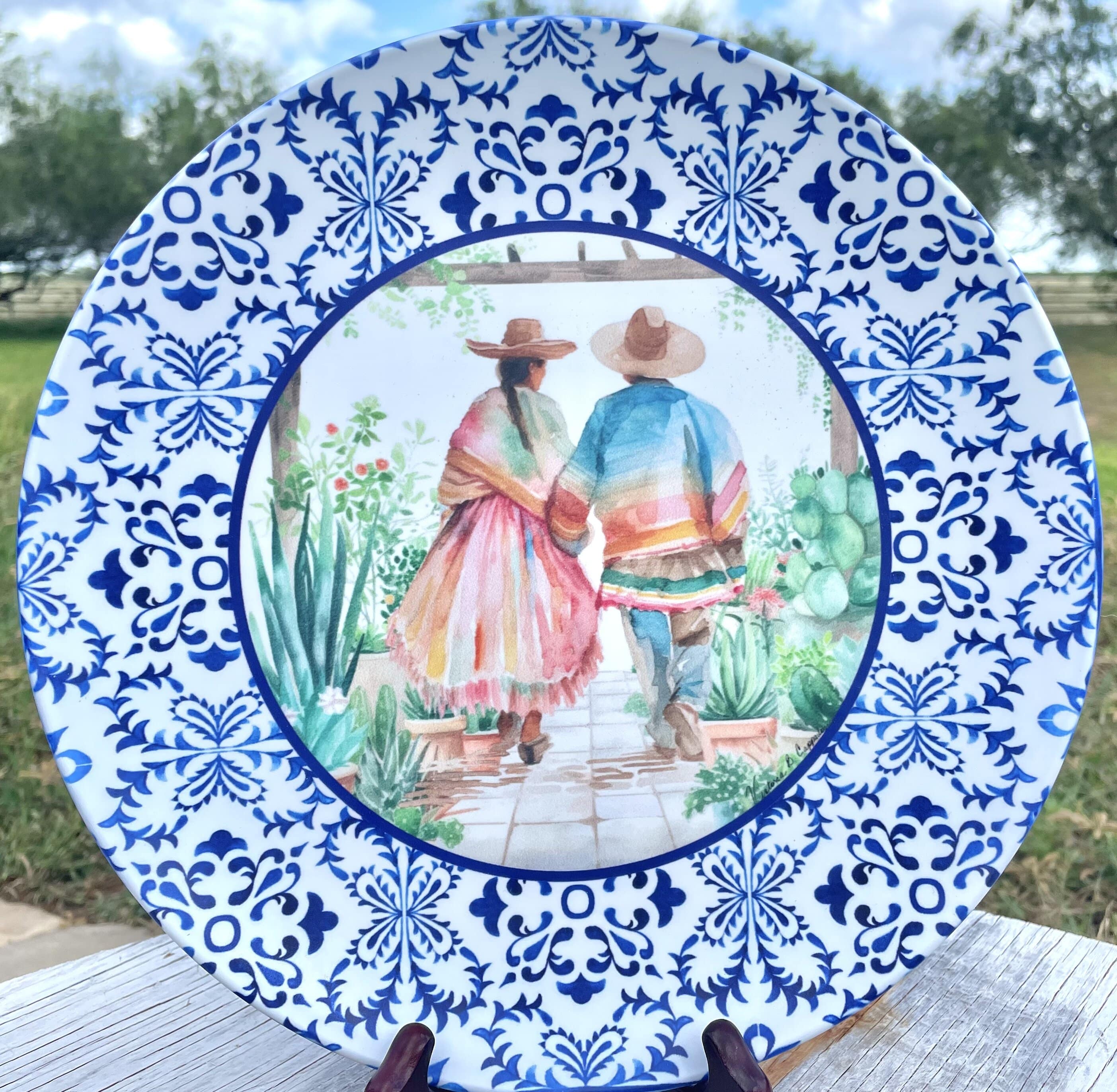 Caminos de Tradición Plate Set