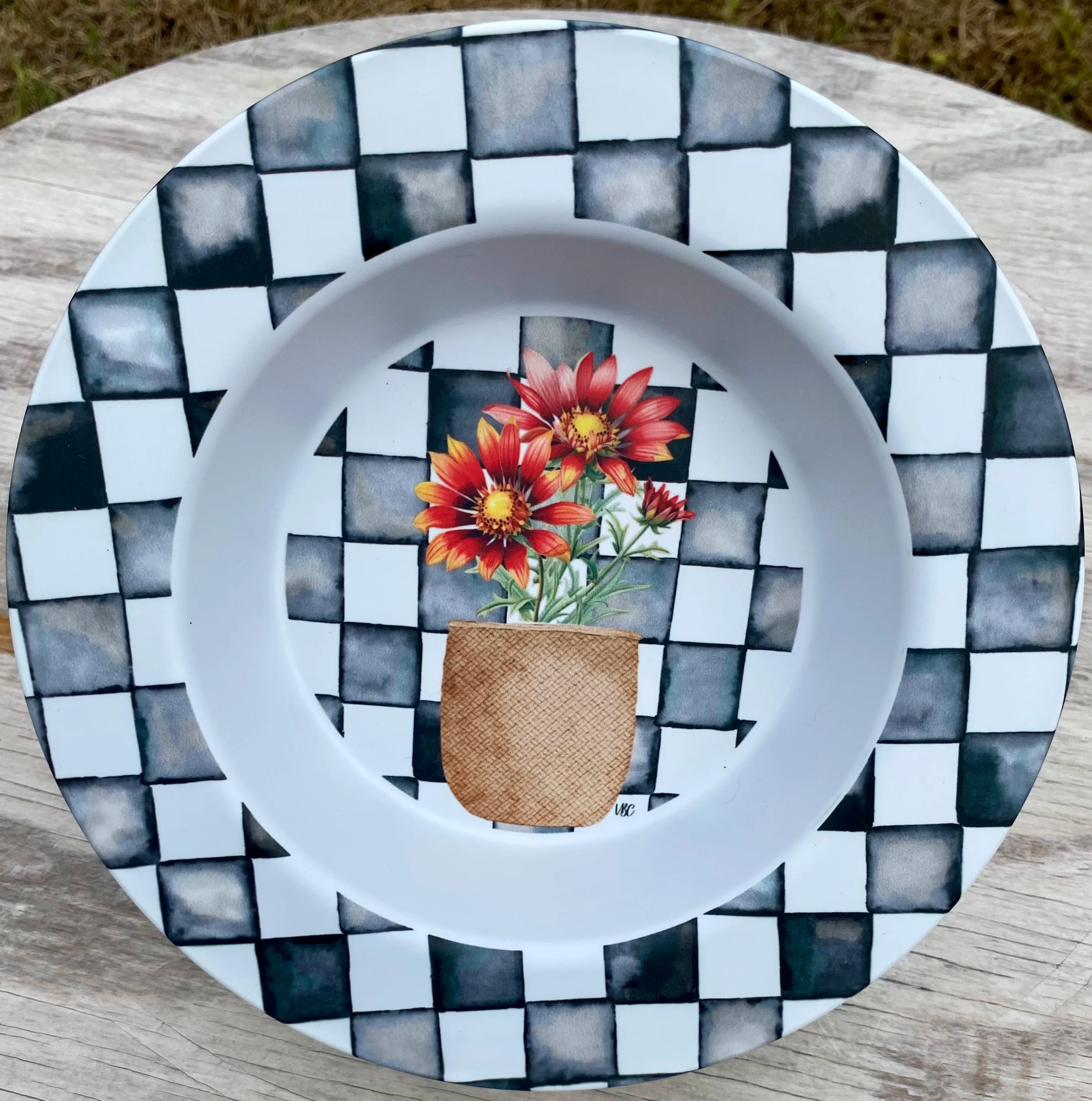 Indian Blankets Bowl - Wild Texas Blooms Collection