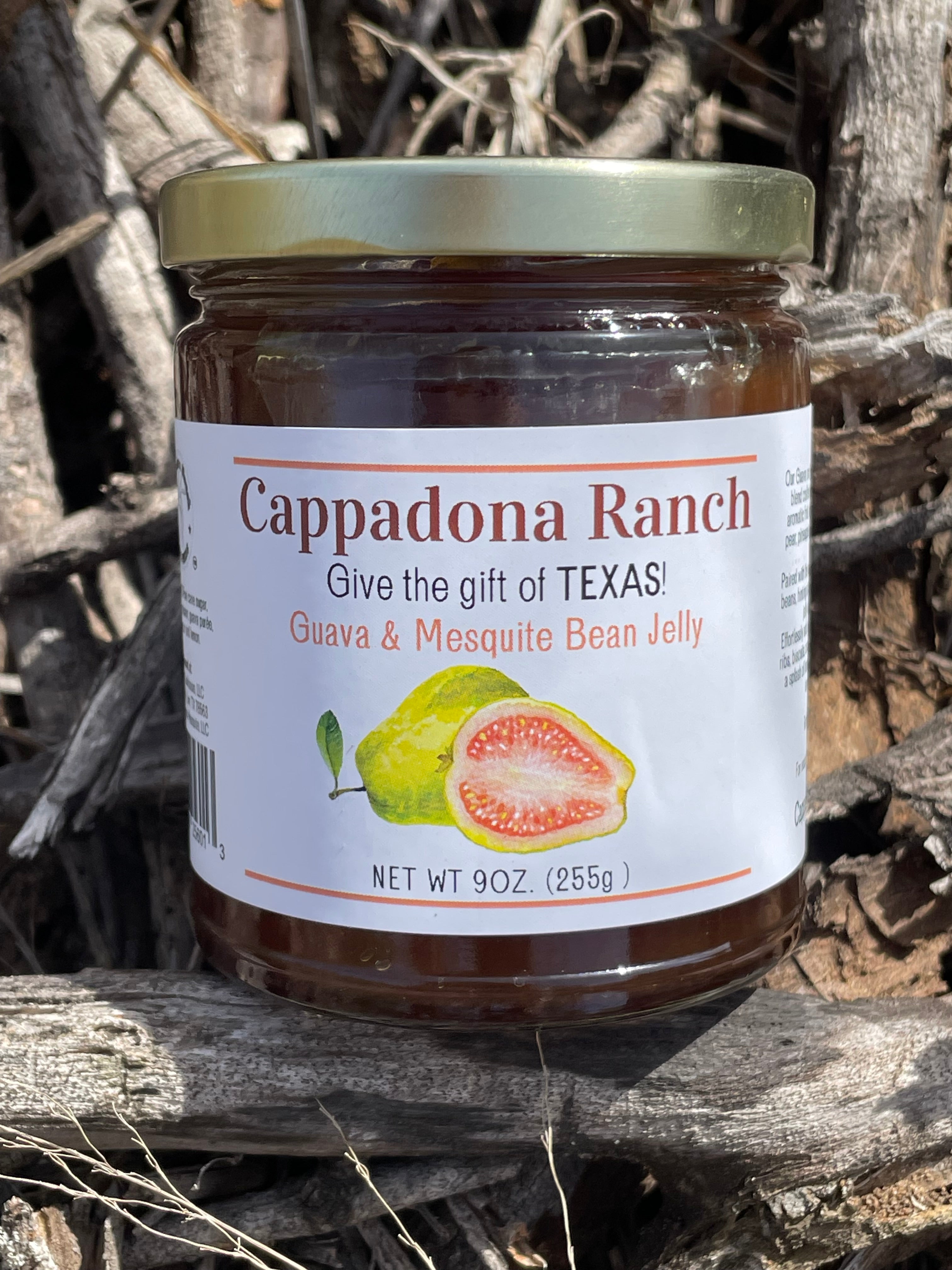 Guava & Mesquite Bean Jelly – Tropical, Smooth & Rich Texas Fruit Jelly