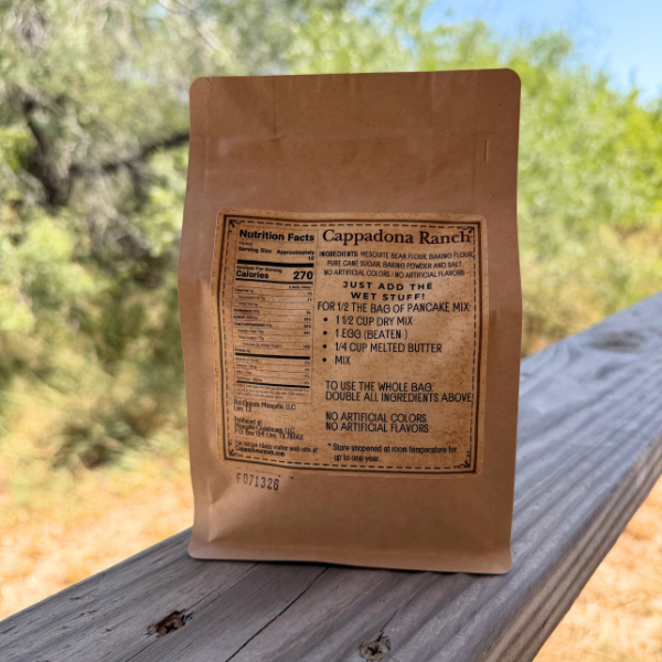Mesquite Bean Pancake Mix