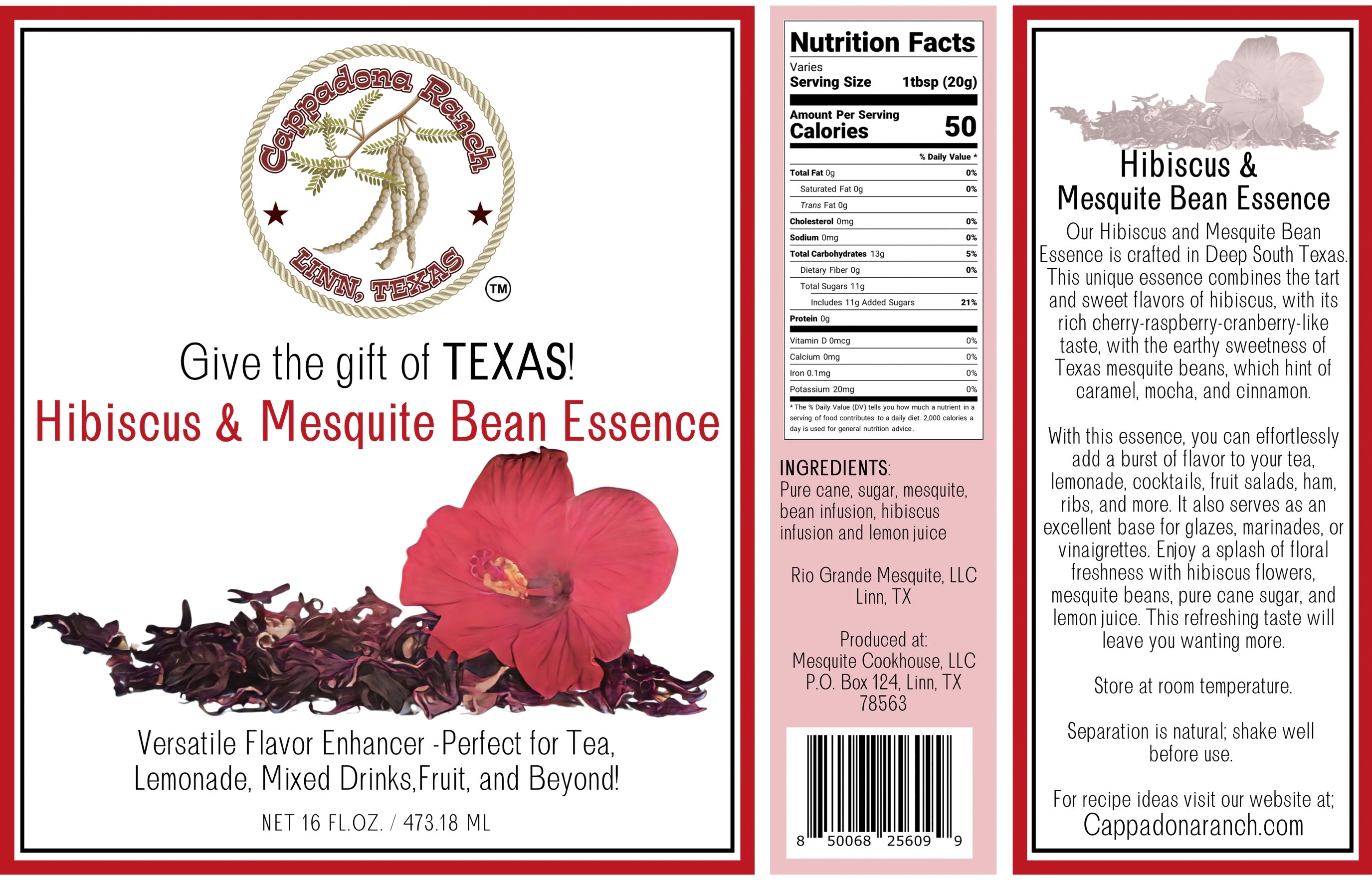 Hibiscus & Mesquite Bean Jelly – Floral, Tart & Naturally Sweet Texas Jelly