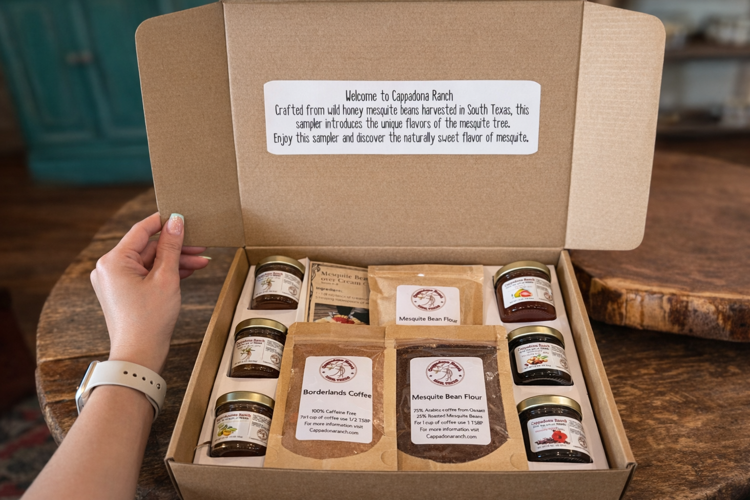 Taste of the Mesquite Tree – Cappadona Ranch Sampler
