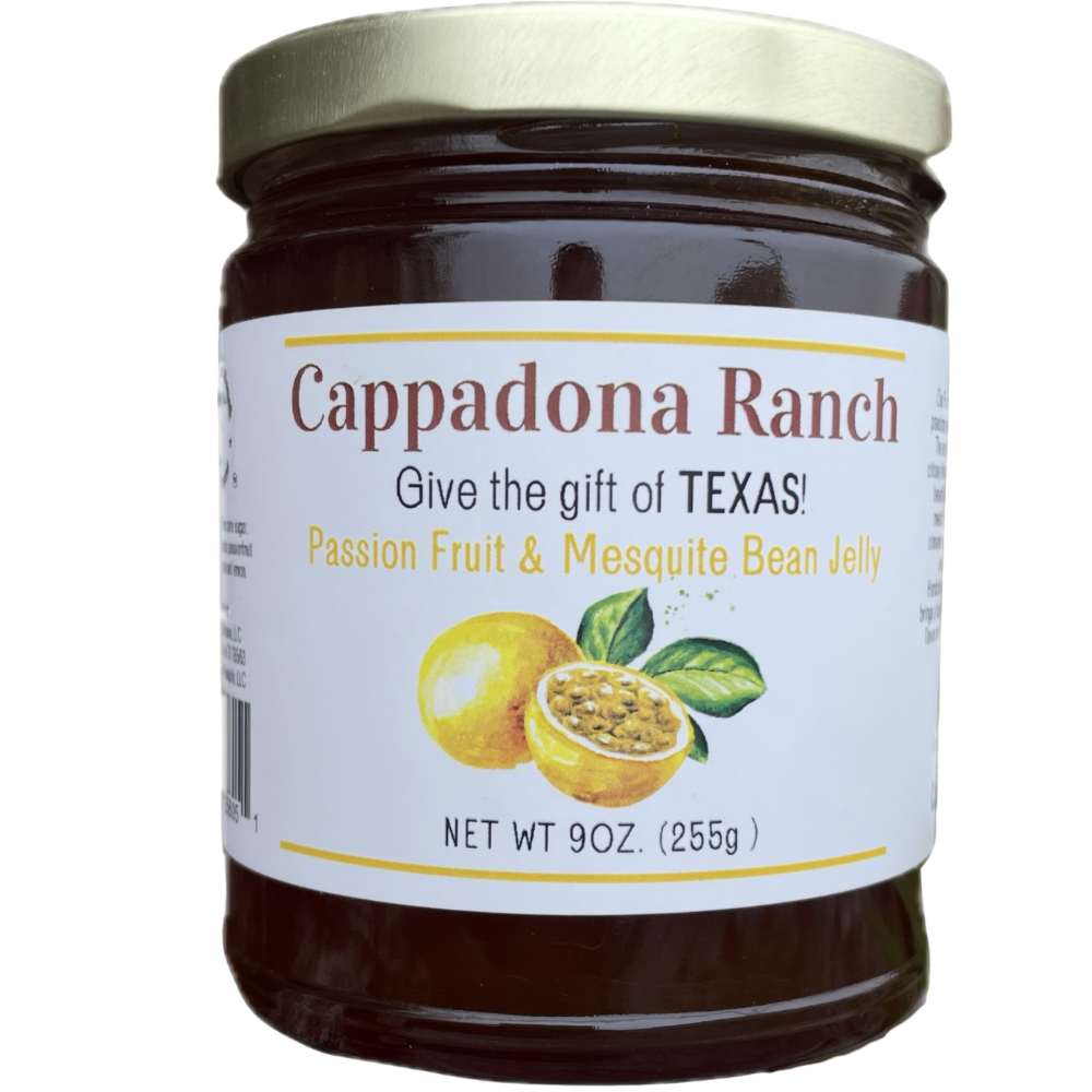 Passion Fruit & Mesquite Bean Jelly – Exotic, Sweet & Smoky Texas Spread