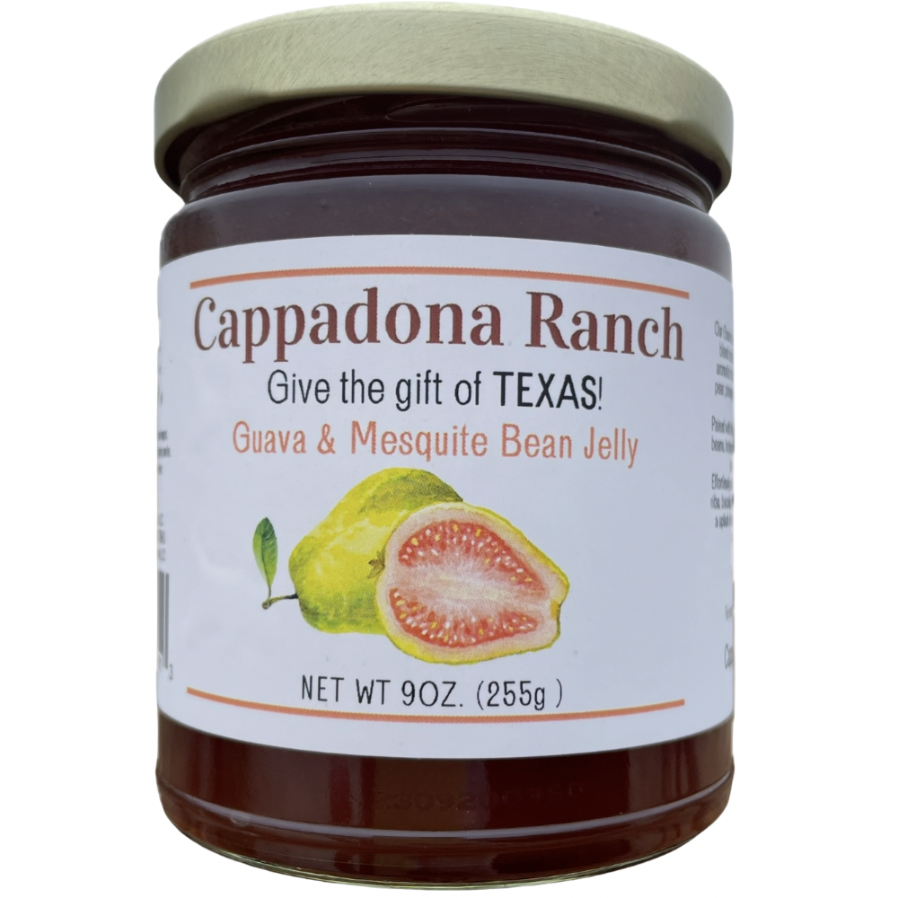 Guava & Mesquite Bean Jelly – Tropical, Smooth & Rich Texas Fruit Jelly