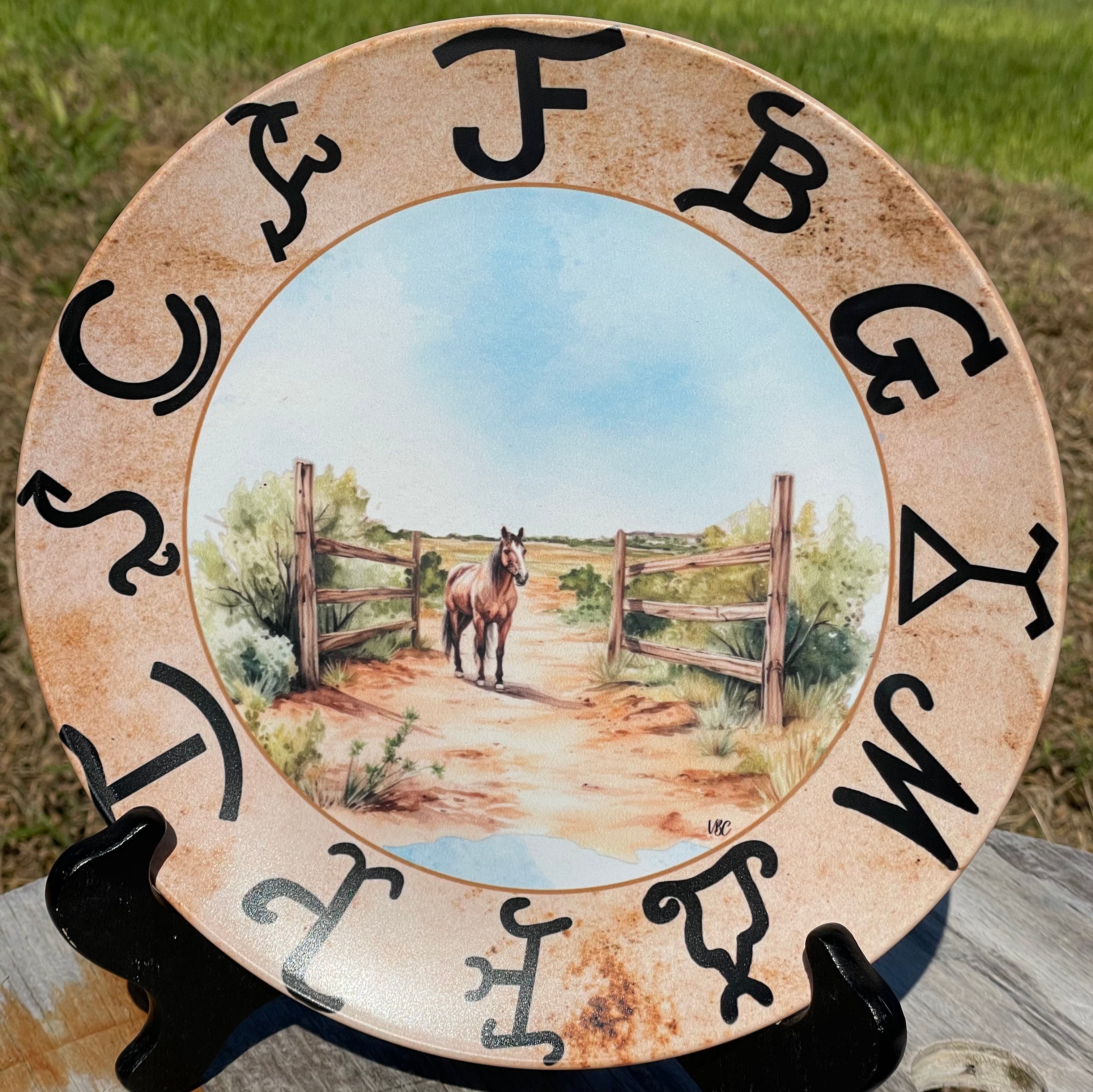 Echoes of La Reforma Ranch 10" Plates