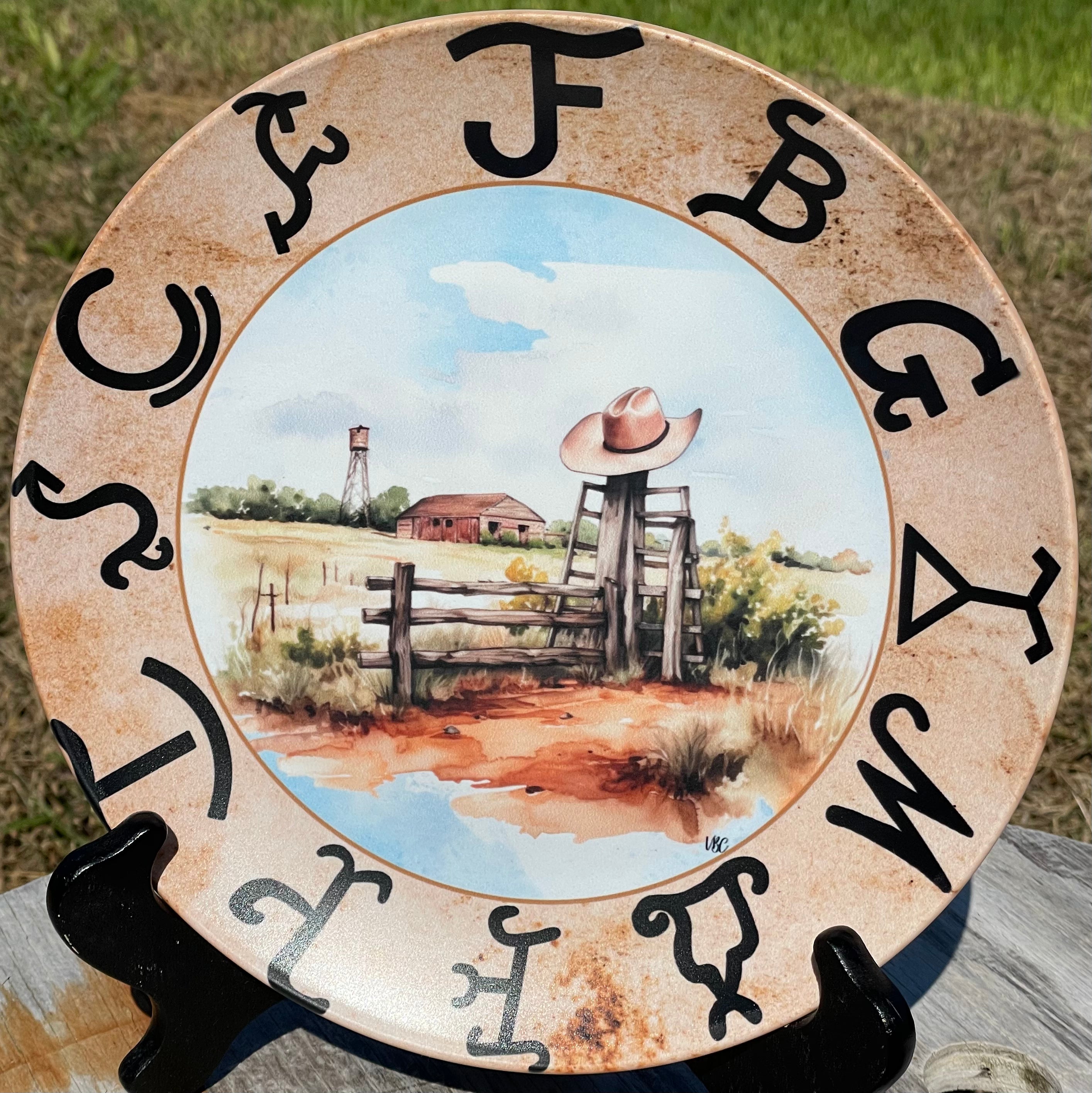 Echoes of La Reforma Ranch 10" Plates