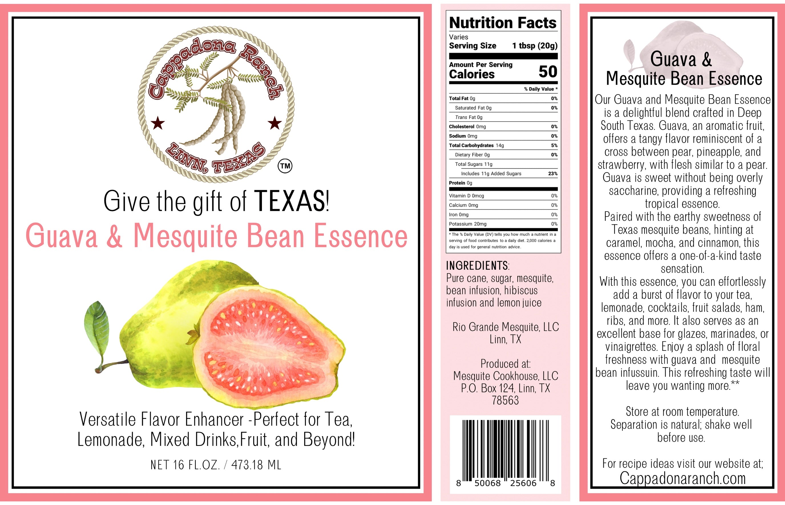 Guava & Mesquite Bean Essence – Sweet, Fruity & Rich Texas Essence