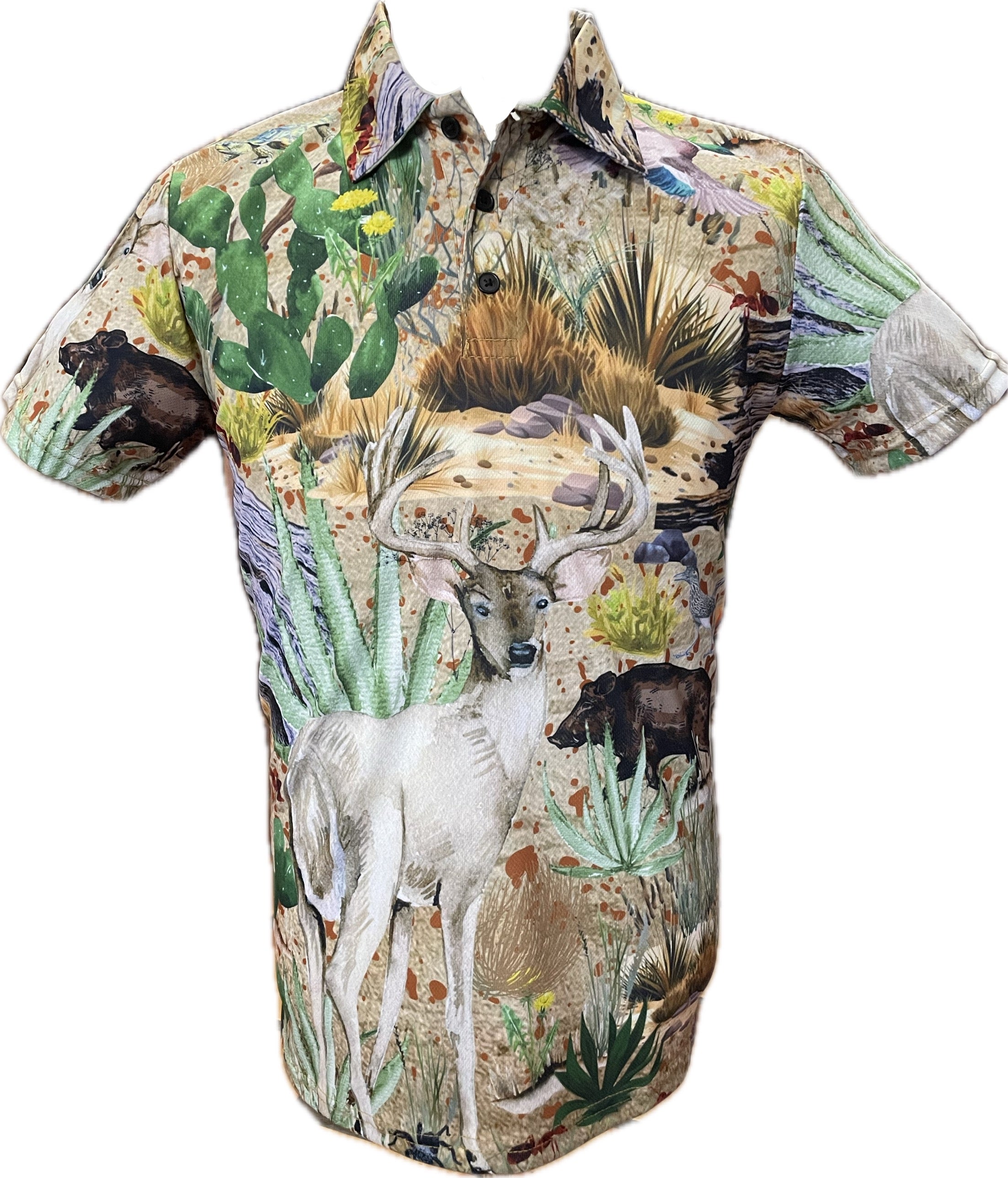 "Rio Country Camo Polo"- Classic: Men's Polo Shirt Sport