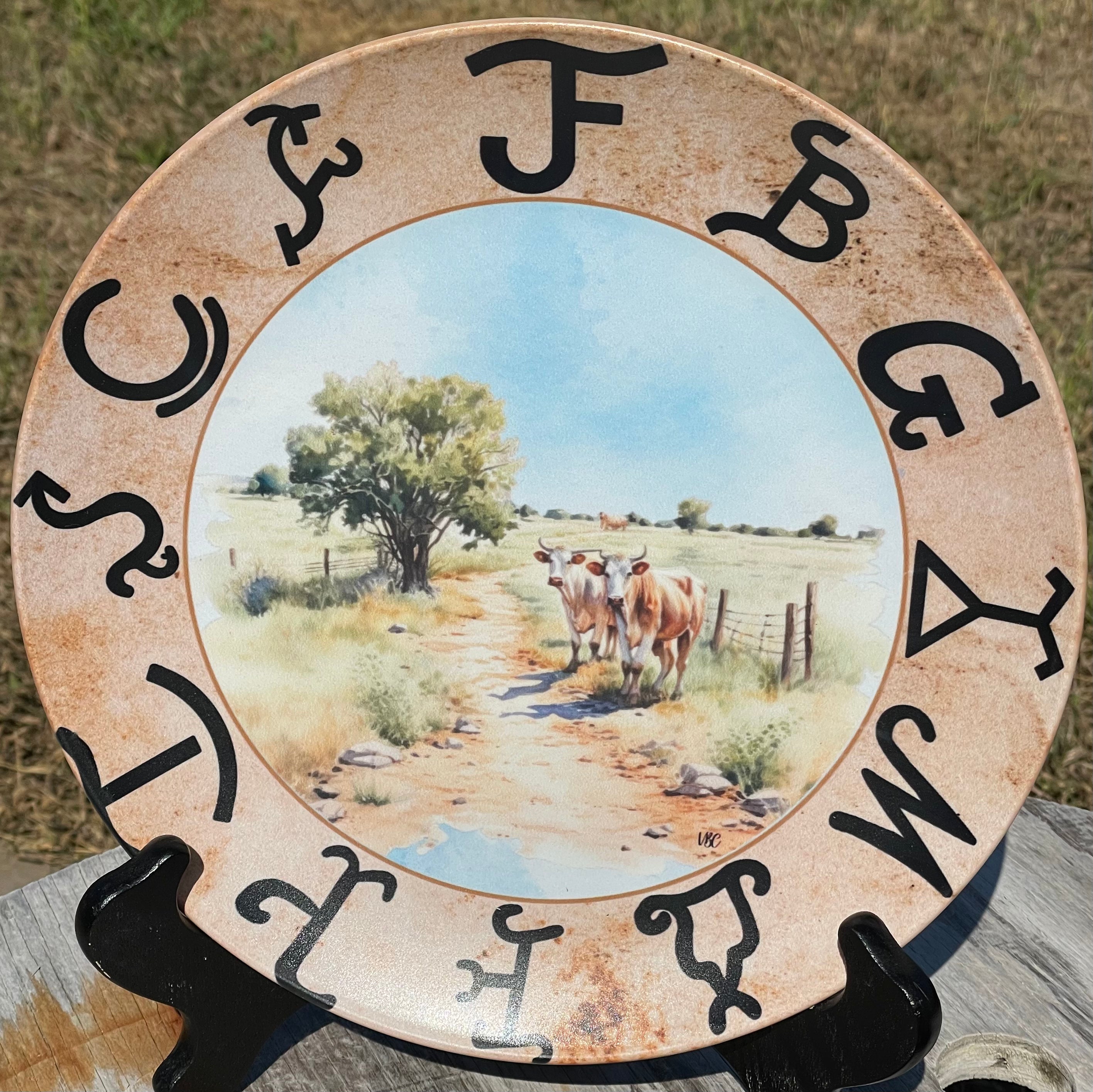 Echoes of La Reforma Ranch 10" Plates