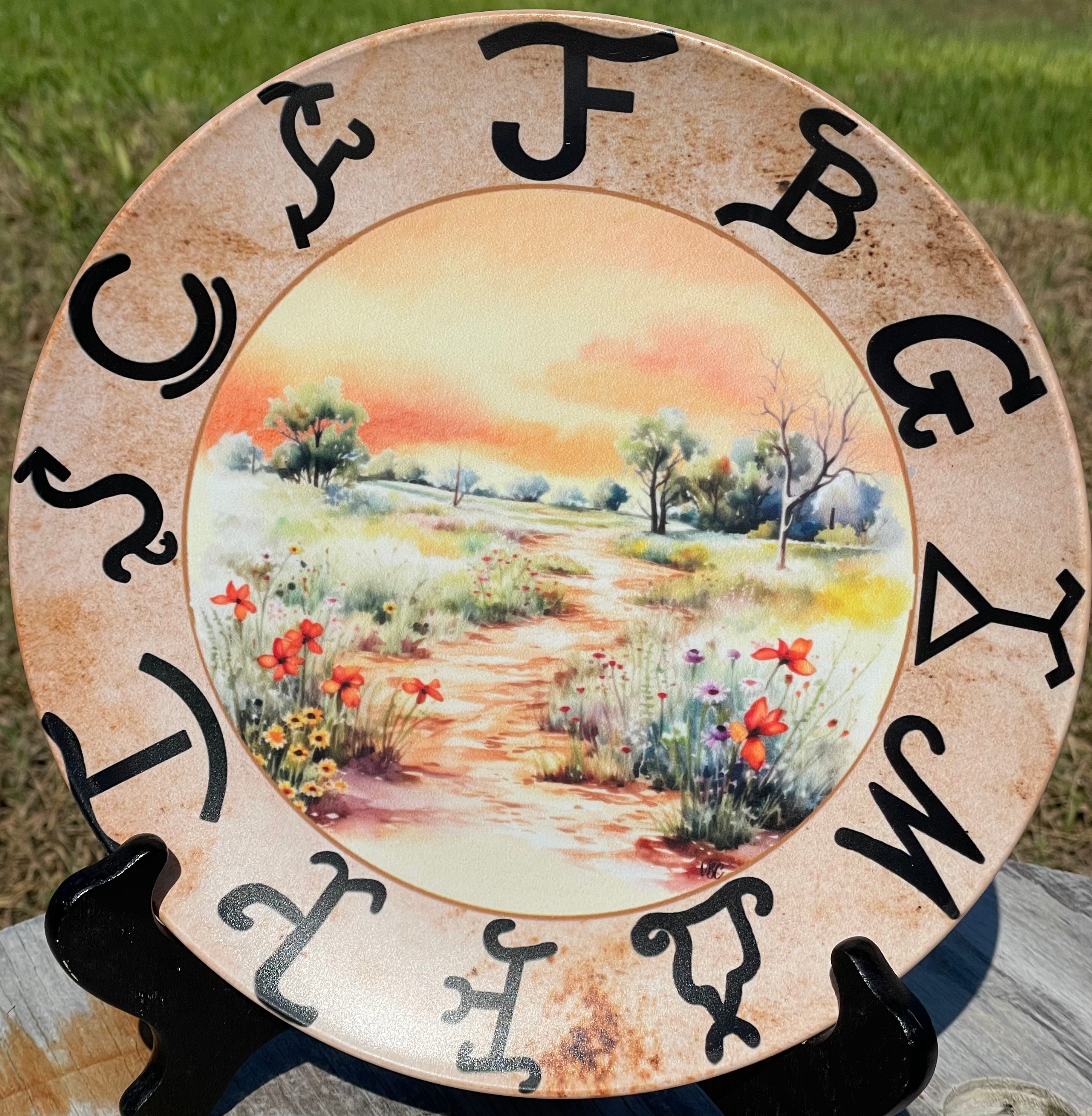 Echoes of La Reforma Ranch 10" Plates