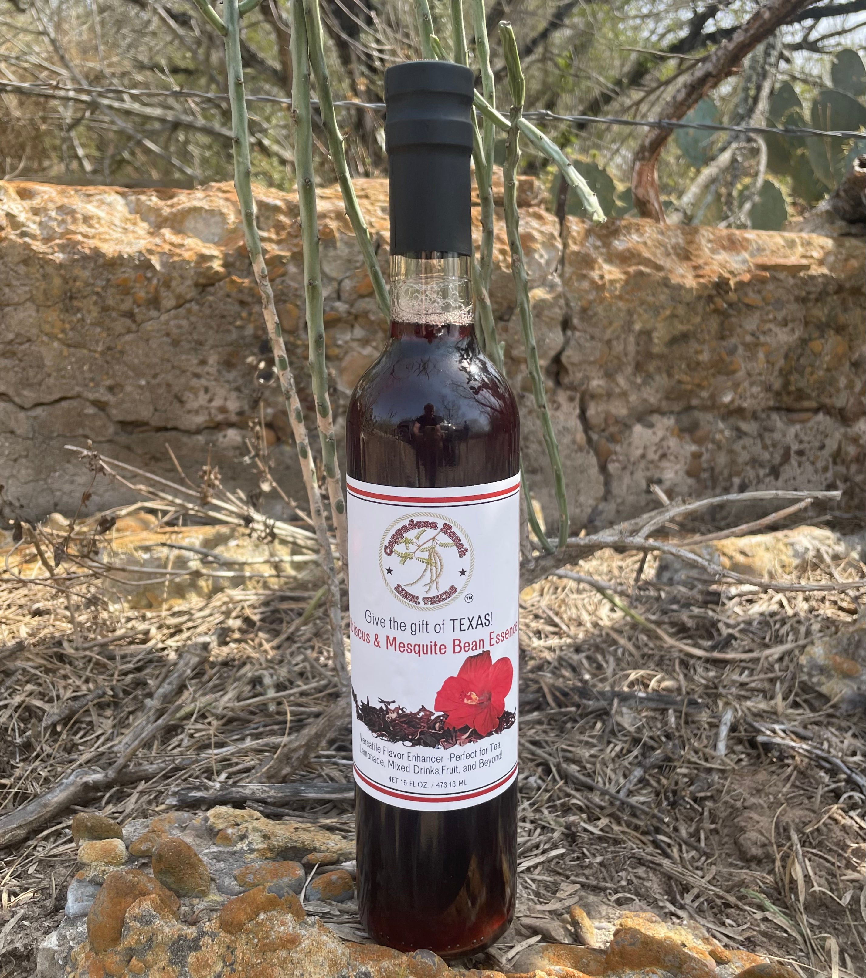 Hibiscus & Mesquite Bean Essence – Floral, Tart & Smoky Flavor Extract