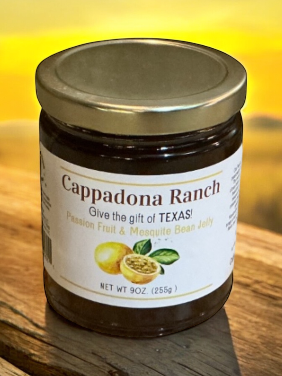 Cappadona Ranch Passion Fruit & Mesquite Bean Jelly