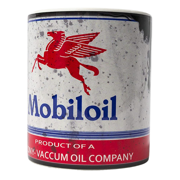 Mobiloil Motor Oil Can 11 oz. Coffee Mug