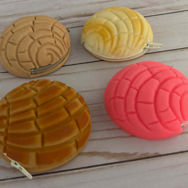 Mexican Bread Concha Coin Purse - Cappadona Ranch