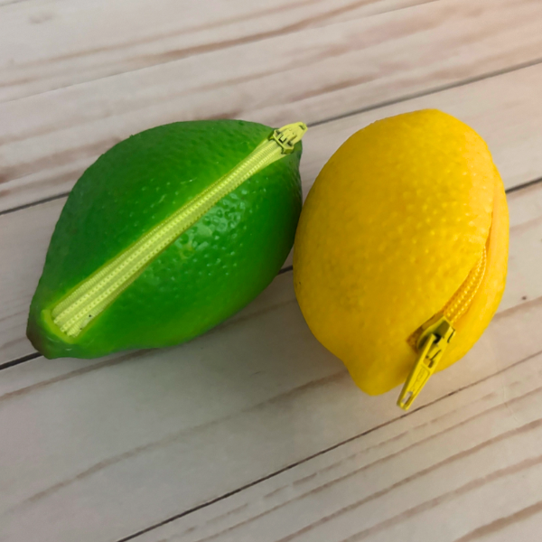 Lemon Lime Coin Purse